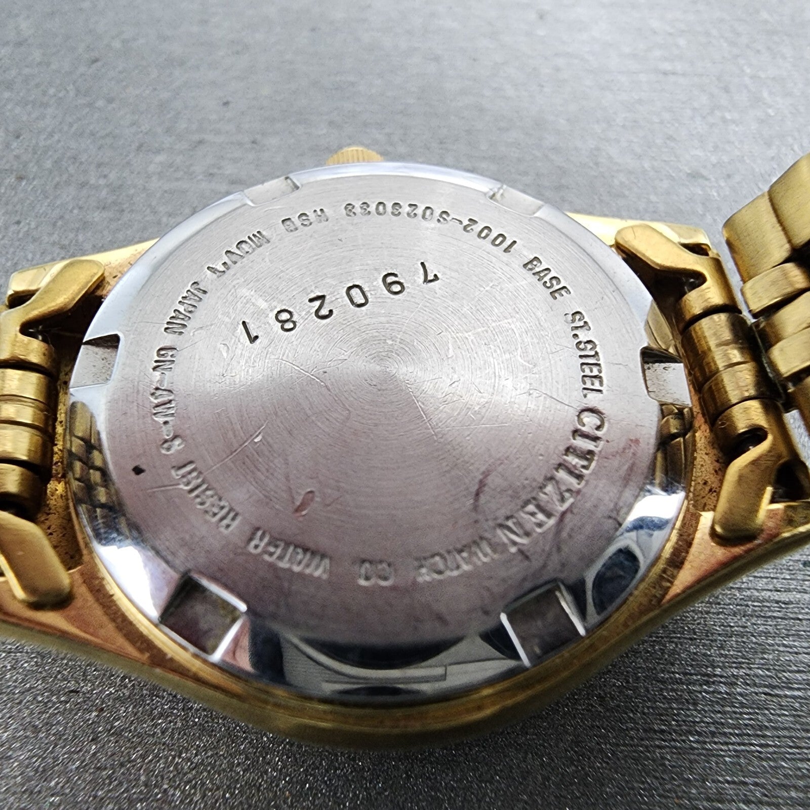 Citizen CQ President Watch Women 26mm MOP Dial Gold Tone Daydate Round New Batt9