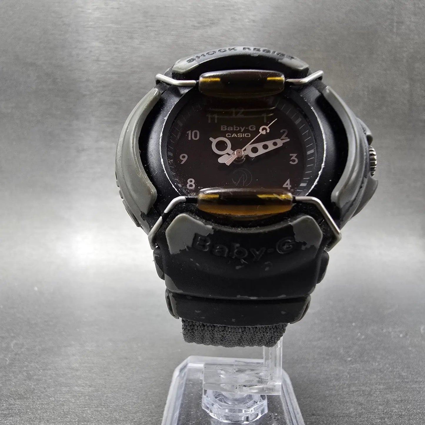 Casio Baby-G BG-20 Watch Women 42mm Black Dial Black Tone Round New Battery5