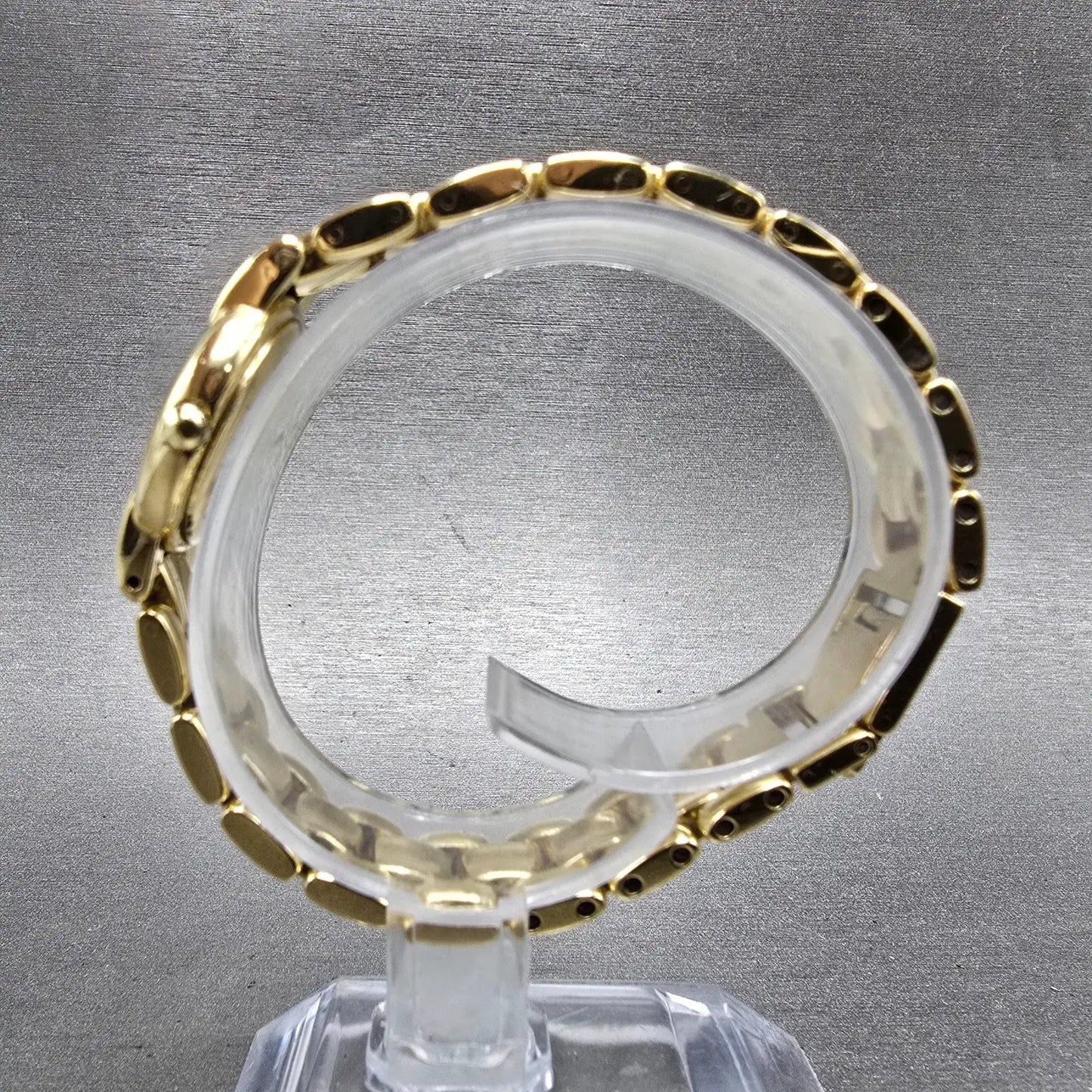 Raymond Weil Watch Women 21mm Champagne Dial Gold Plated Round 3740-1 NewBattery6