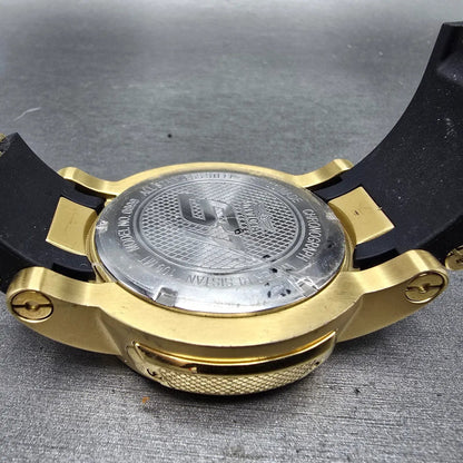 Invicta S1 Chronograph Watch Men 48mm Champagne Dial Gold Tone Date 0899 New Bat10
