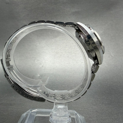 Seiko Automatic Watch Women 25mm Silver Dial Silver Tone Daydate 2206-0480 PARTS9