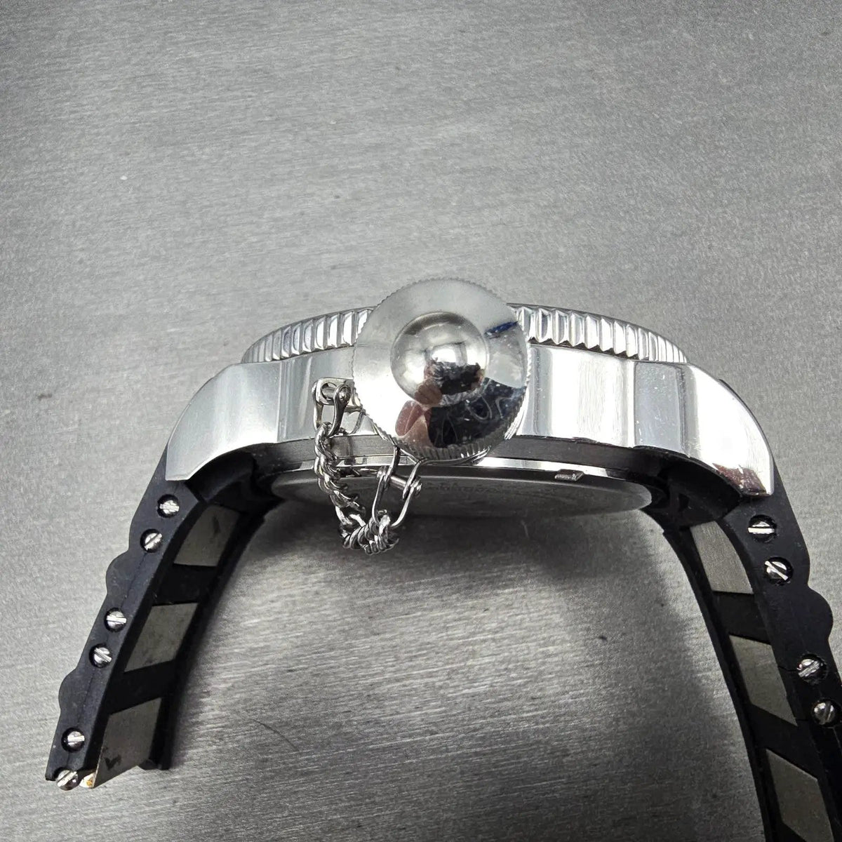 Invicta I-Force Dive Watch Men 51mm Black Dial Silver Date 12963 READ!! New Batt3