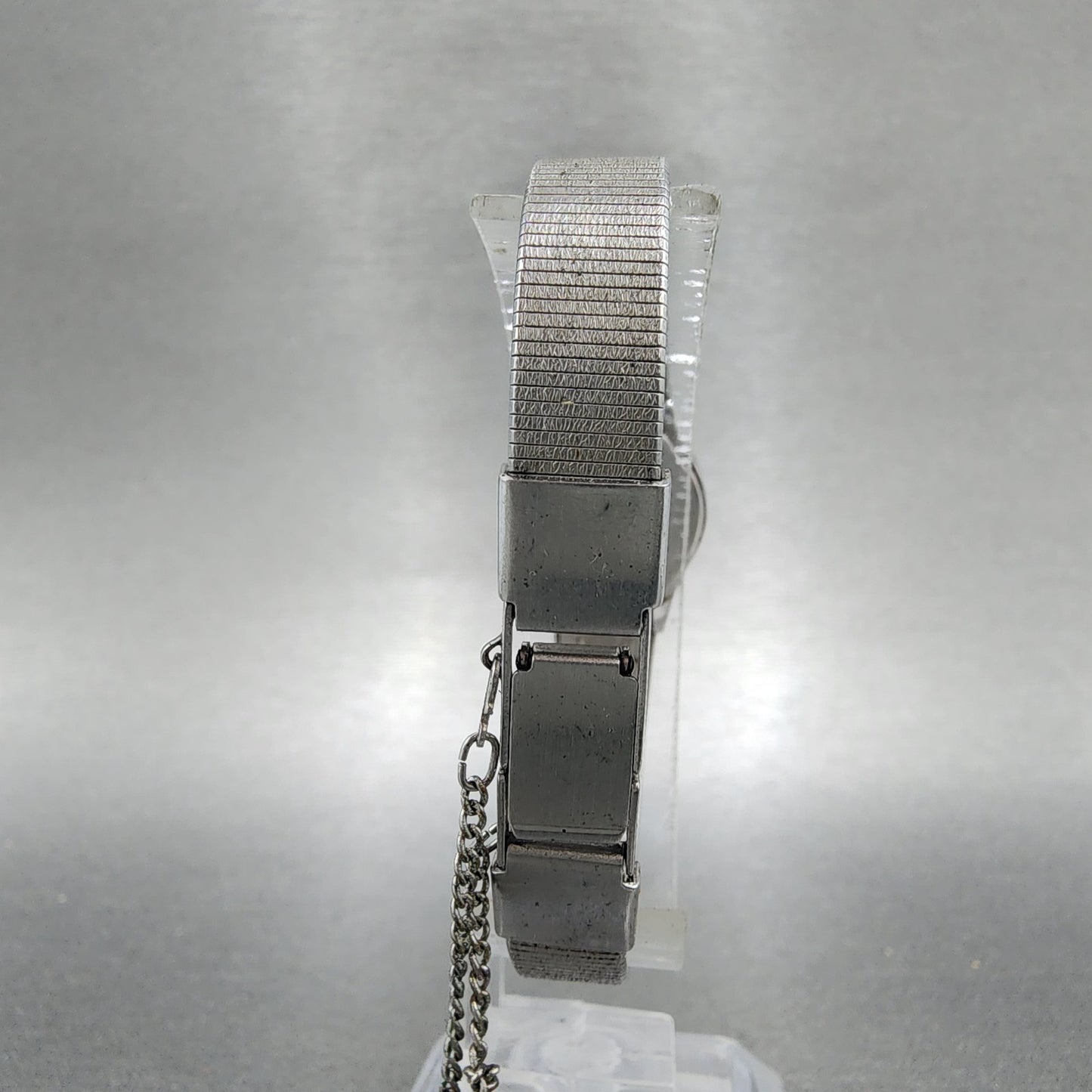 Seiko Watch Women 18mm Silver Dial Silver Tone Round 2y000019 New Battery7