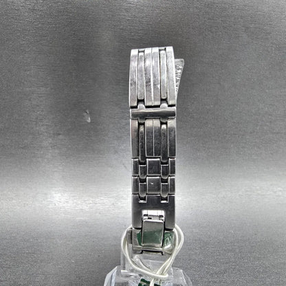 Citizen Eco-Drive Tank Watch Women 14mm Black Dial Silver G620-S008409 Works D7