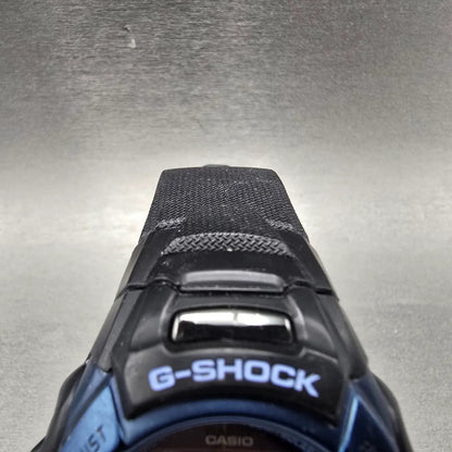 Casio G-Shock GW-M500F Watch Men 47mm Blue Black Alarm Chronograph Works Solar234