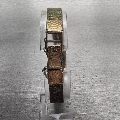 Seiko Tank Watch Women 15mm Champagne Dial Gold Rectangle 11-3189 Manual Wind7