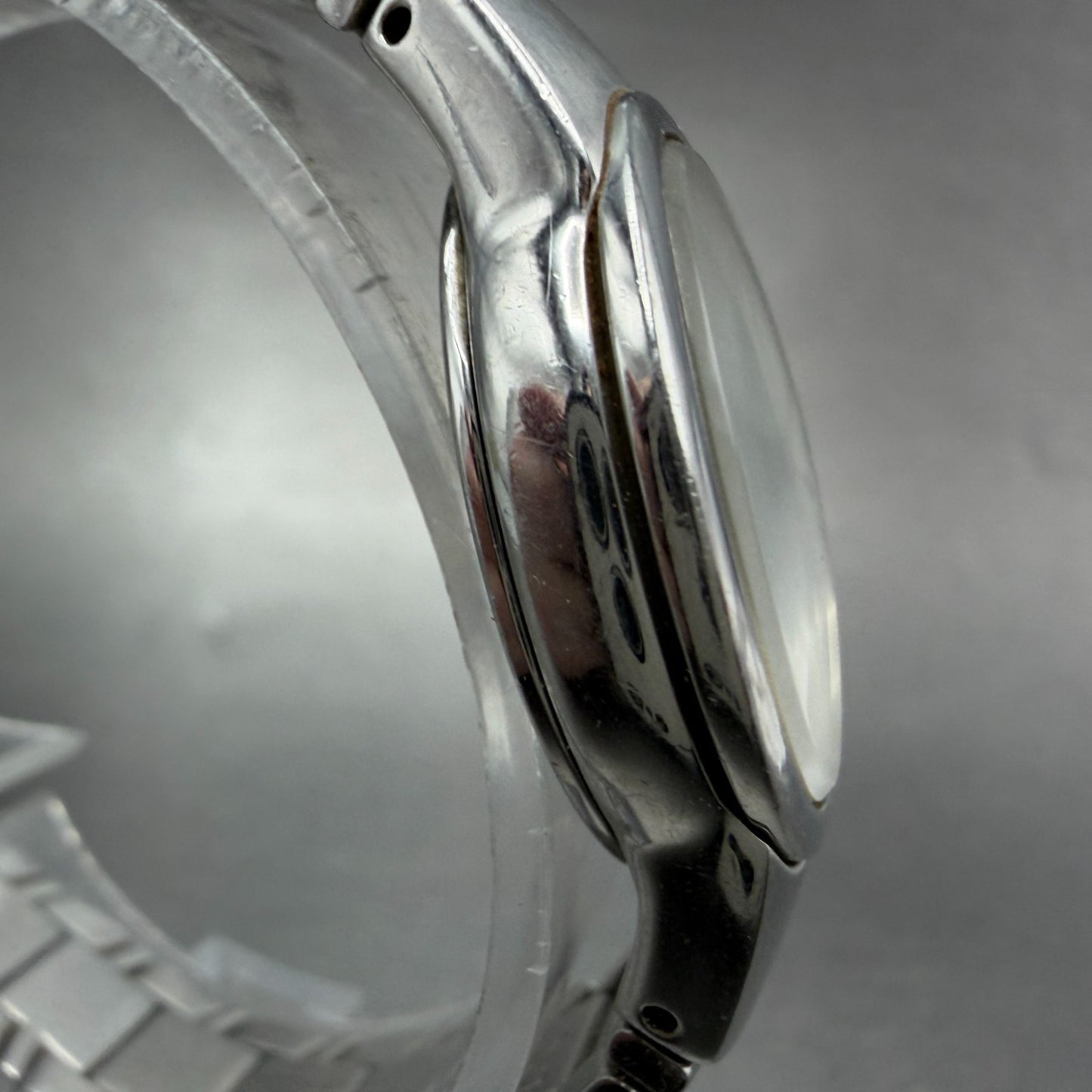 Seiko Vivace Watch Women 22mm White Dial Silver Tone Oval 1N01-5G50 New Battery3