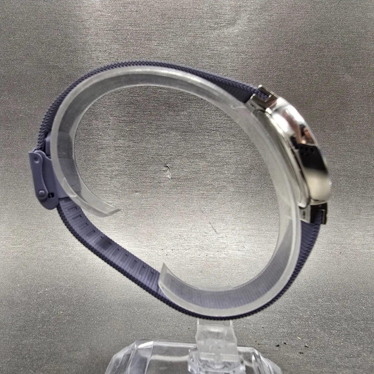Bering Classic Watch Women 31mm Purple Dial Silver Purple Mesh Band Round Works110