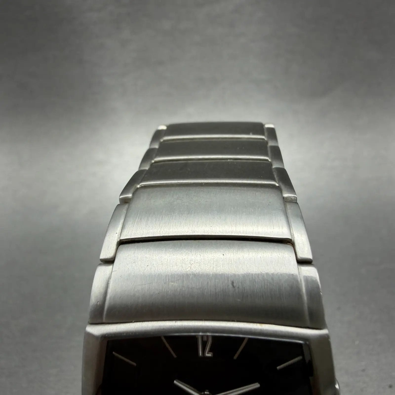 Skagen Dual Time Watch Men 31mm Black Dial Silver Tone 281LSXB New Battery4