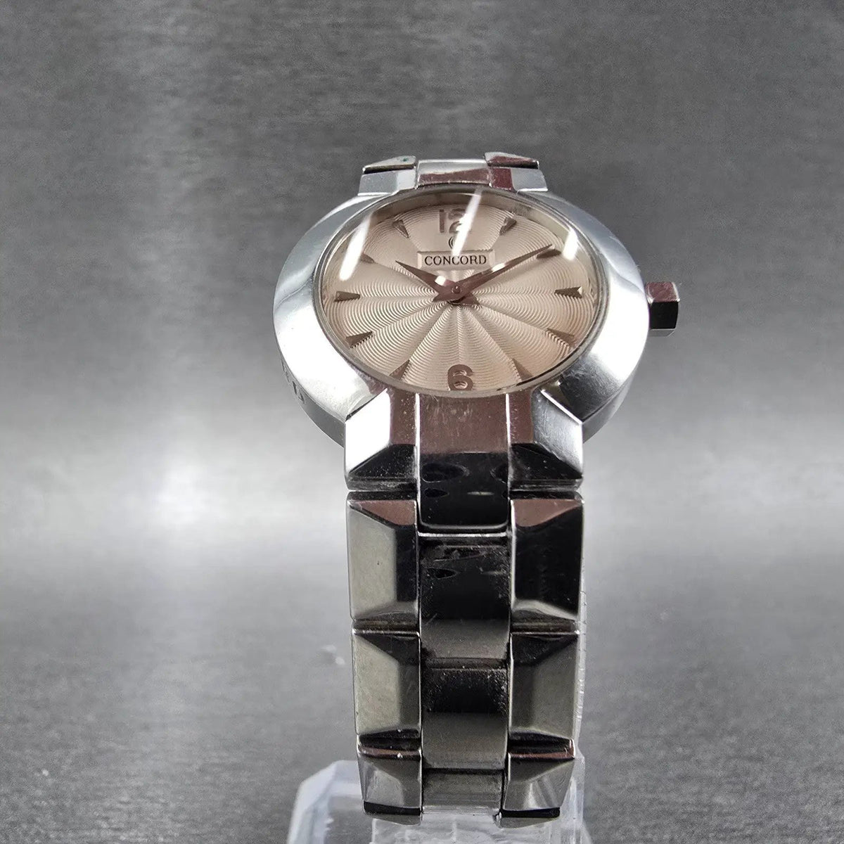 Concord La Scala Watch Women 26mm White Dial Steel Round 14.G4.1843 PARTS6
