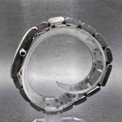 Cyma Tank Watch Men 25mm Silver Dial Steel Small Seconds 729 Rectangle PARTS7