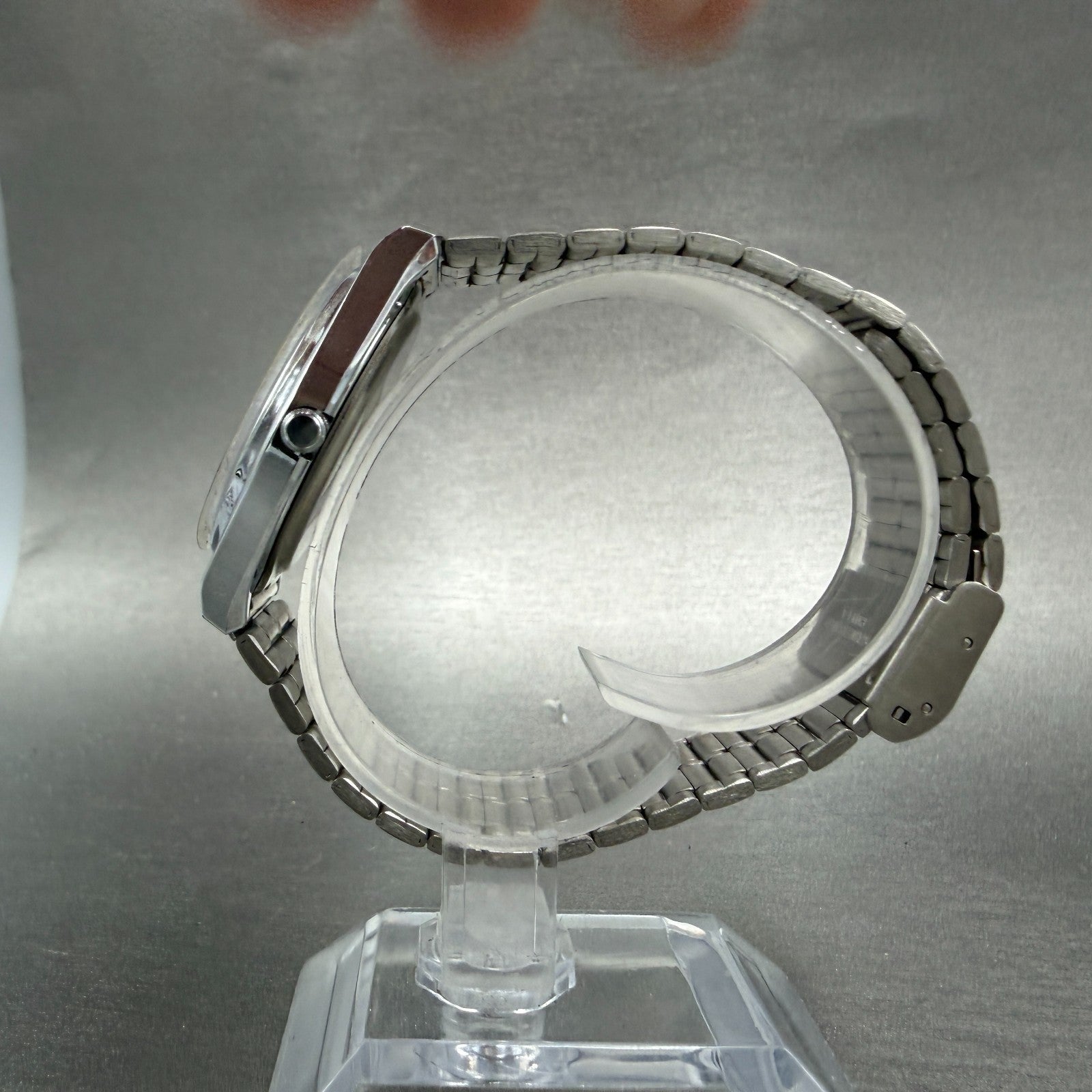 Casio MQ-336 Watch Men 33mm White Dial Silver Tone Round New Battery Vintage ABC6