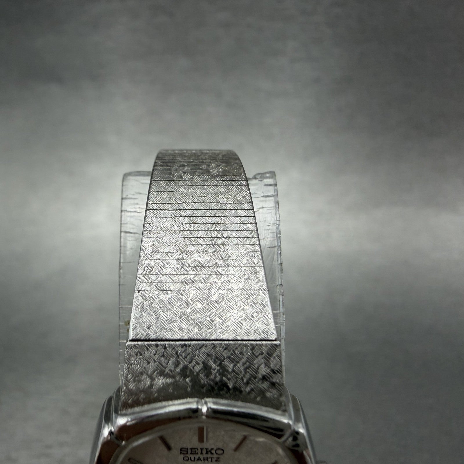 Seiko Watch Women 19mm Silver Dial Silver Tone Octagon 7321-5170 New Battery4
