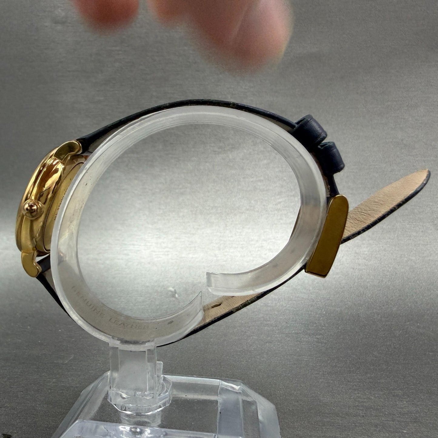 Marc Jacobs Roxy Watch Women 29mm Blue Dial Rose Gold Tone MJ1539 New Battery6