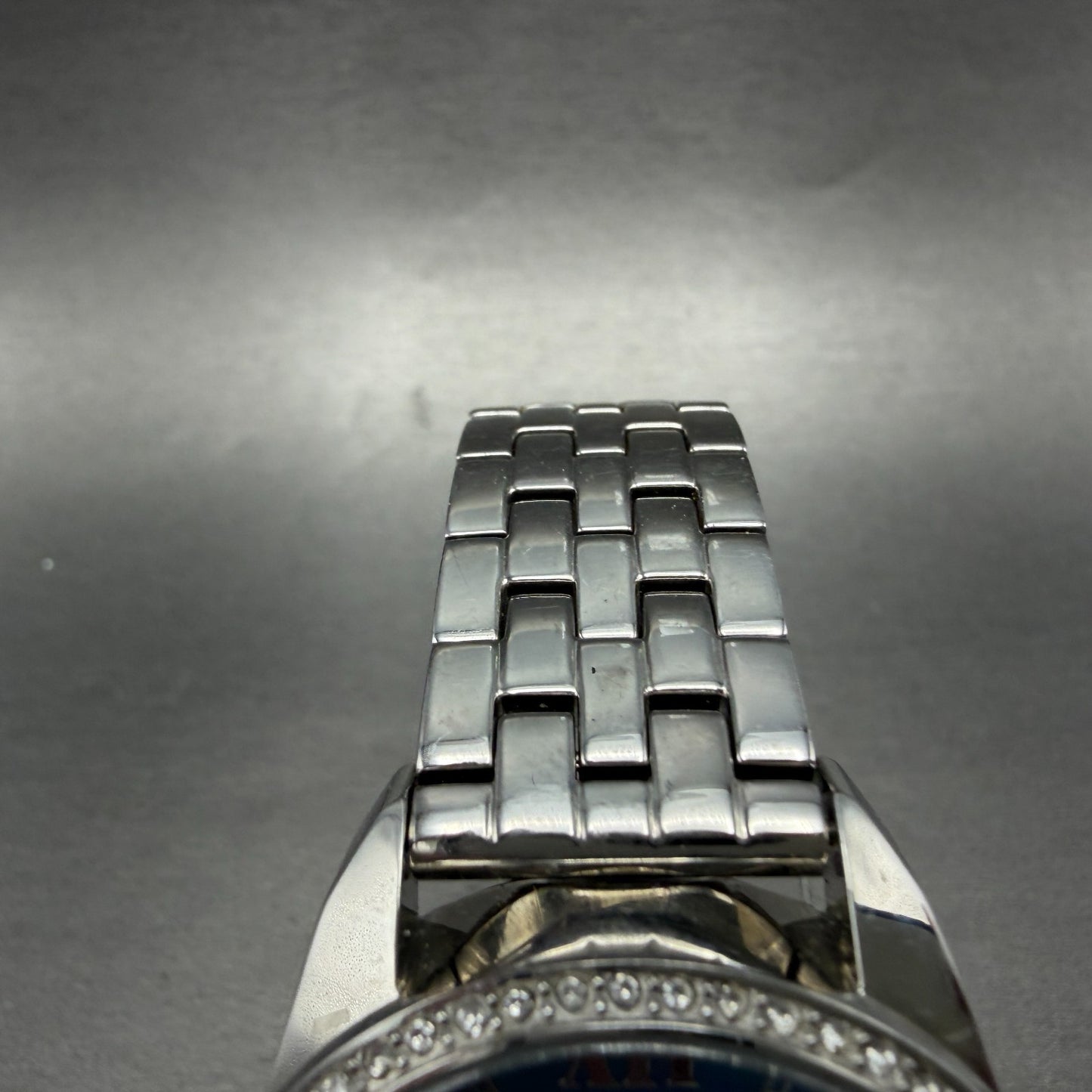 ANDROID StarHalo watch Women 37mm Blue MOP Dial Steel Crystals New Battery4