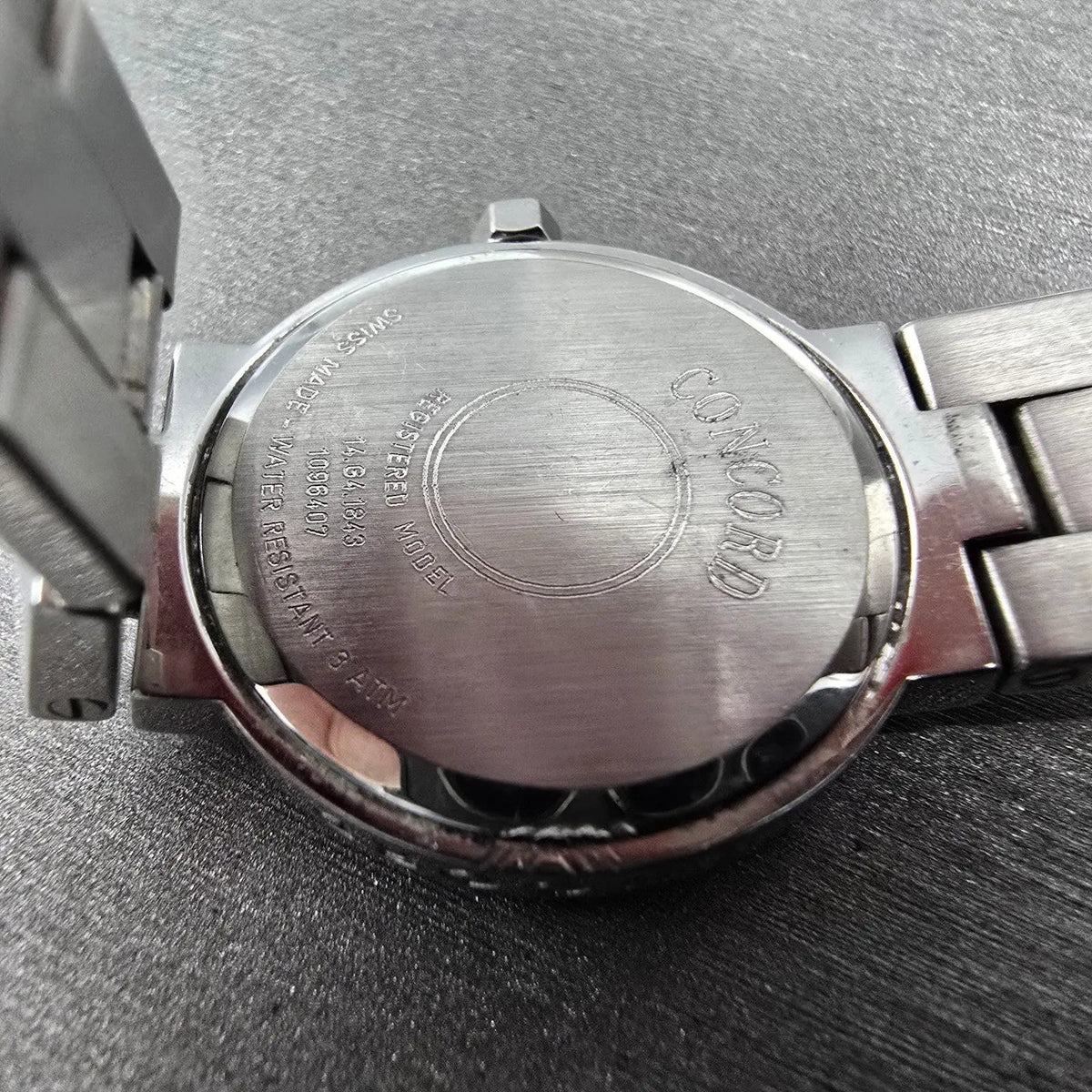 Concord La Scala Watch Women 26mm White Dial Steel Round 14.G4.1843 PARTS10