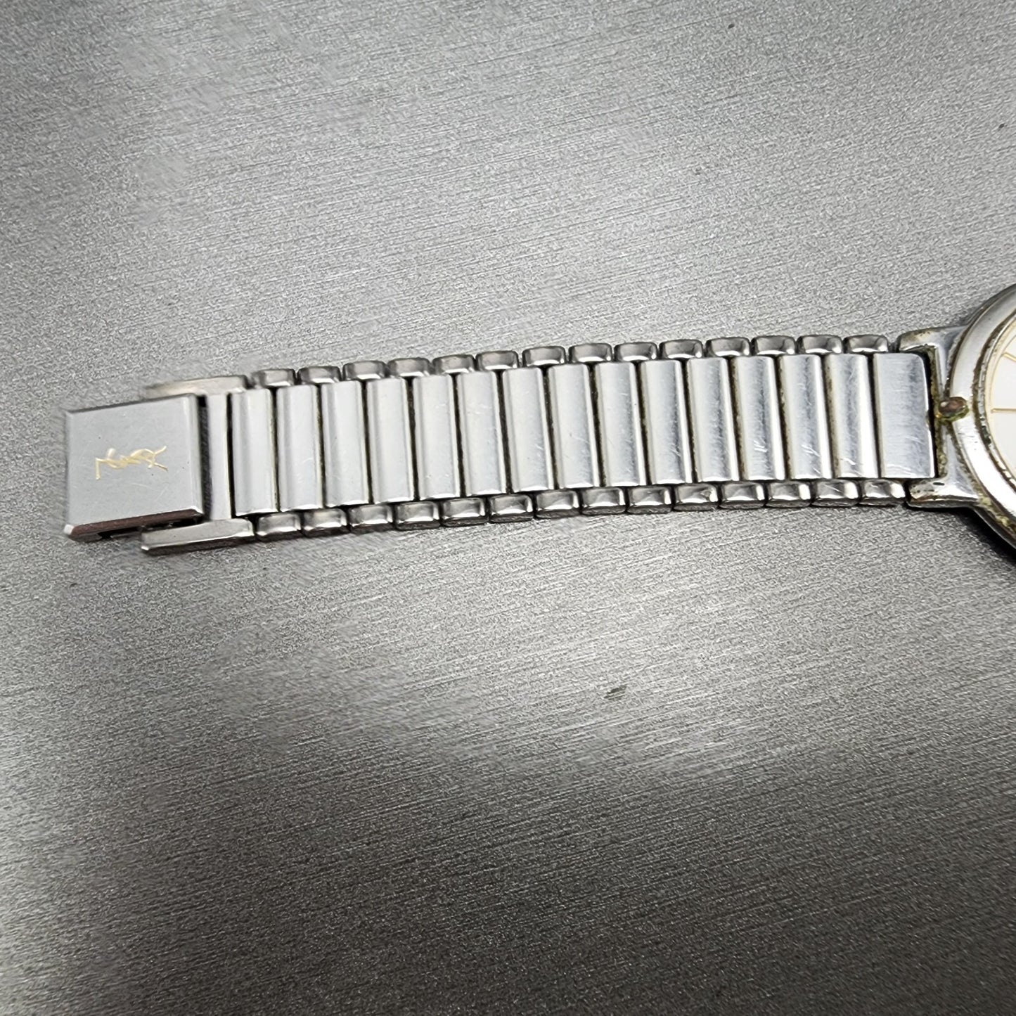Yves Saint Laurent Watch Women 30mm White Dial Two Tone 2823268458 PARTS7