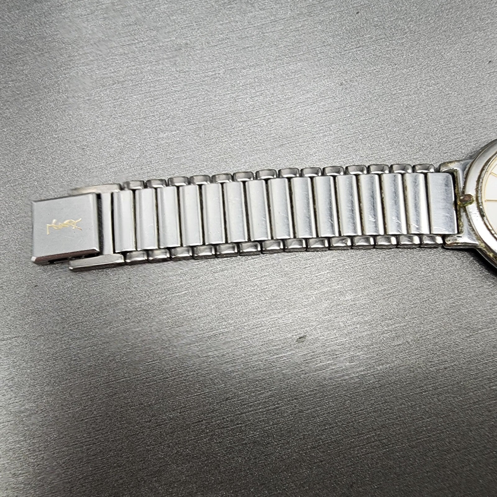 Yves Saint Laurent Watch Women 30mm White Dial Two Tone 2823268458 PARTS7