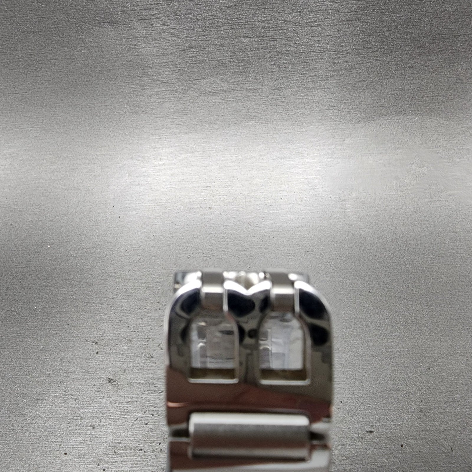 Bally Tank Watch Women 18mm White Dial Stainless Steel Rectangle New Battery4