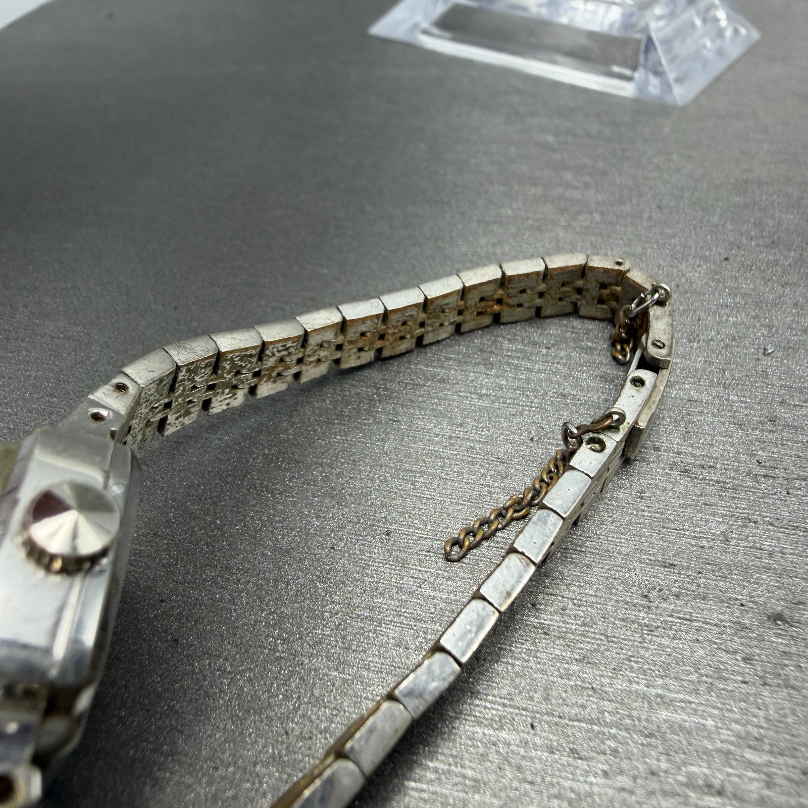 Seiko Special Watch Women 19mm Silver Dial Silver Tone Manual 1140-3160 Runs10