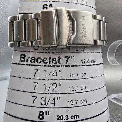 MVMT 40 Series Watch Men 40mm Silver Dial Stainless Steel Bracelet New Battery10