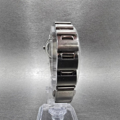 Citizen Eco-Drive Wicca Watch Women 24mm Purple Dial Silver Round Works JDM7