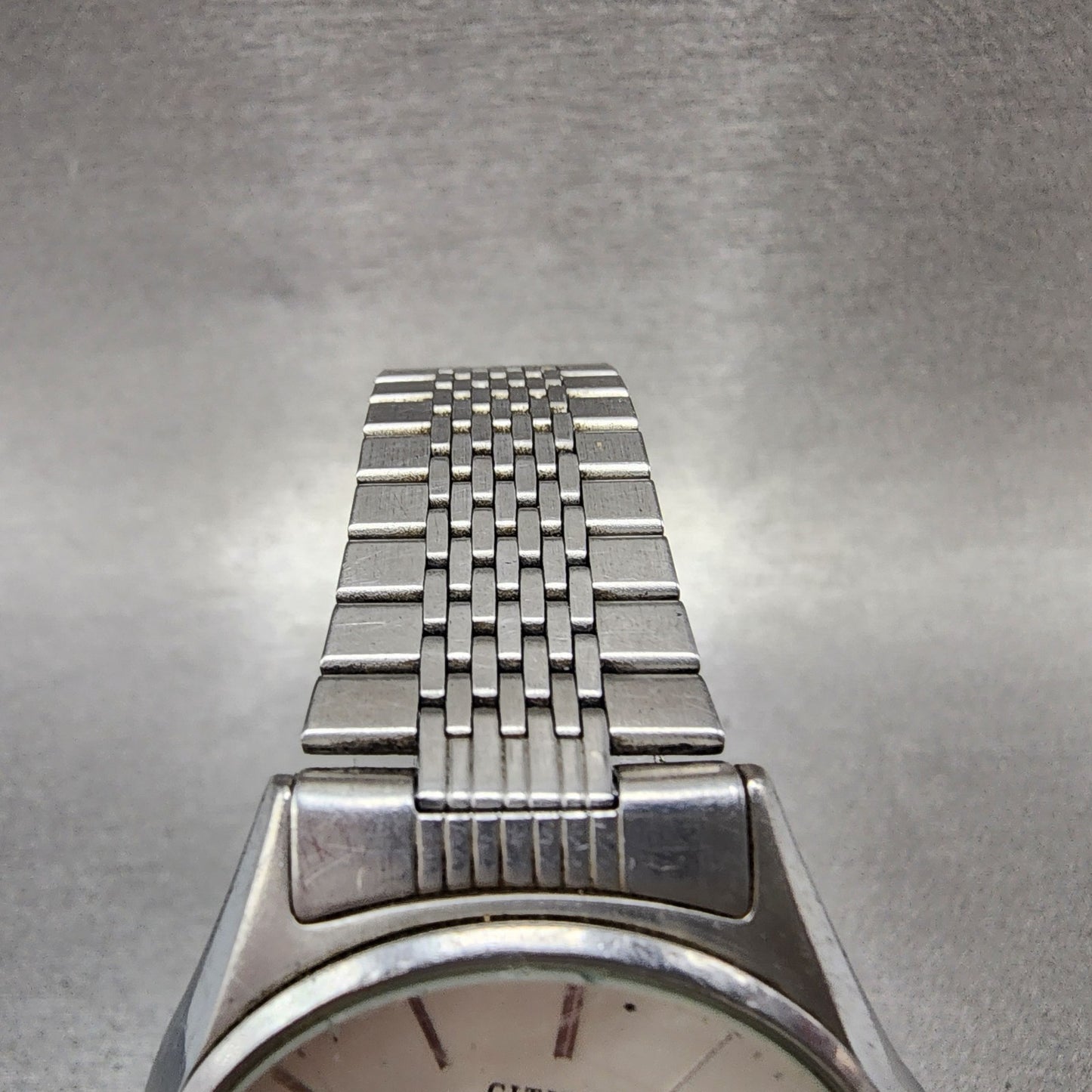 Citizen Watch Men 35mm White Dial Silver Tone Daydate Round 5500F50131 PARTS5