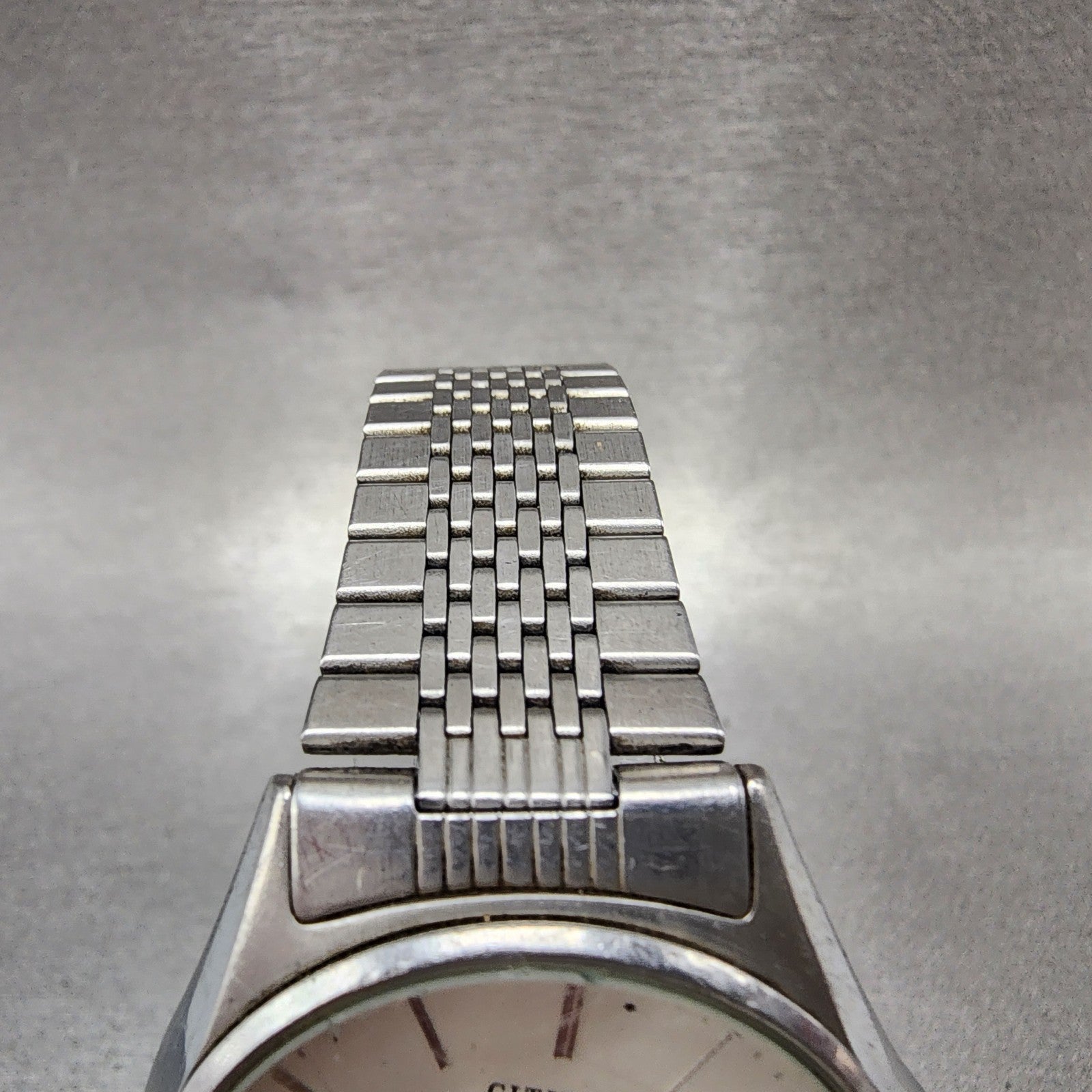 Citizen Watch Men 35mm White Dial Silver Tone Daydate Round 5500F50131 PARTS5