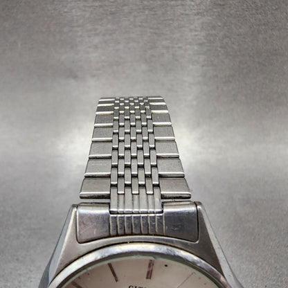 Citizen Watch Men 35mm White Dial Silver Tone Daydate Round 5500F50131 PARTS5