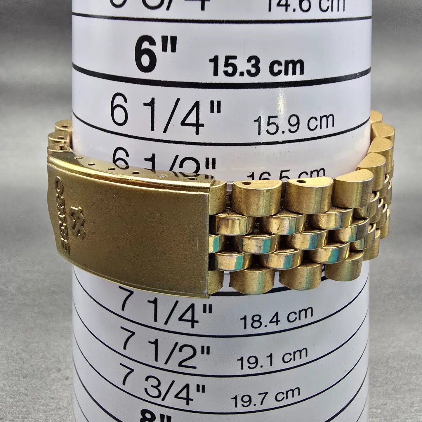 Seiko President Watch Men 35mm Gold Dial Gold Tone Daydate 5Y23-8A60 New Battery9