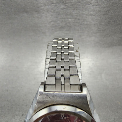 Seiko Automatic Watch Women 26mm Pink Dial Silver Tone Daydate 27060340 PARTS5