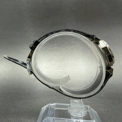 Orient Watch Women 24mm White Dial Silver Tone Round New Battery Vintage8