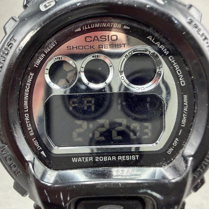 Casio G-Shock DW-6900NB Watch Men 50mm Digital LCD Black Tone Alarm Chrono Works1