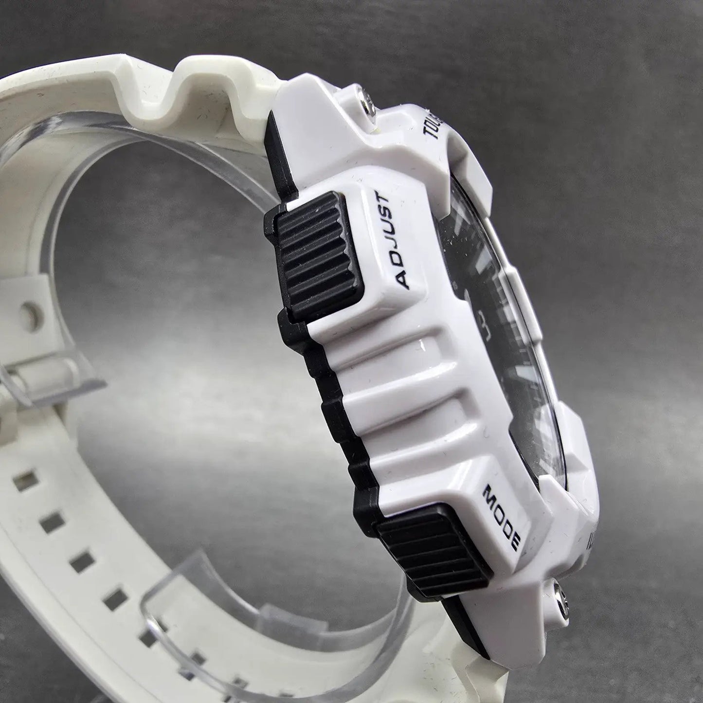 Casio AQ-S810W Watch Men 47mm Black White Alarm Chronograph Analog Digital Solar3