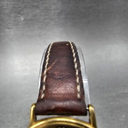 Movado 3000.2.L Watch Women 26mm Cream Dial Gold Plated Round New Battery4