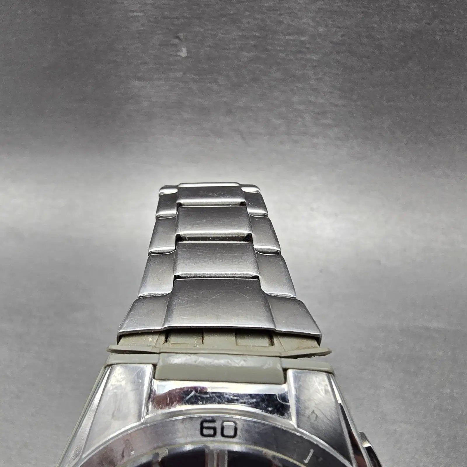 Casio Wave Ceptor Watch Men 43mm Blue Dial Silver Tone Solar Alarm Daydate Runs4