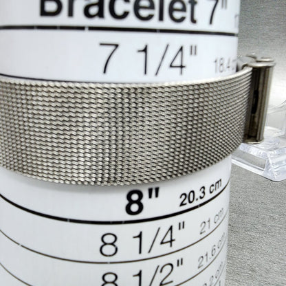 Skagen Watch Men 34mm Gray Dial Titanium Date Round Mesh Band 16LGMT NewBat A12