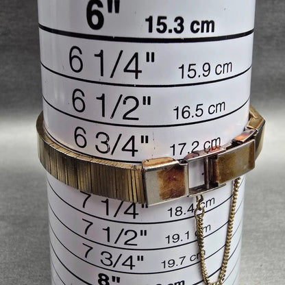 Seiko SQ Watch Women 23mm Gold Dial Gold Tone Daydate 3423-5079 New Battery9