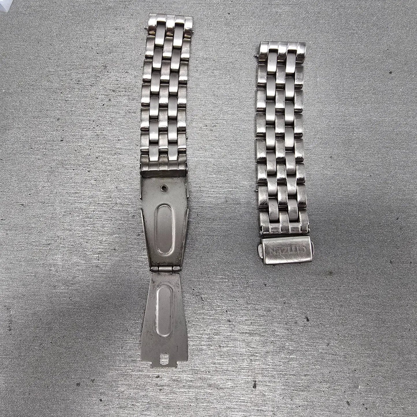 Citizen Bracelet Men 18mm Titanium For H501-S011060 READ!!! Tri Folding Clasp0