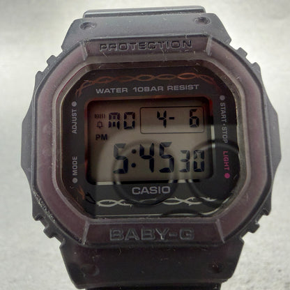 Casio Baby-G BGD-565RS Watch Women 38mm Gray Pink Alarm Chrono New Battery1