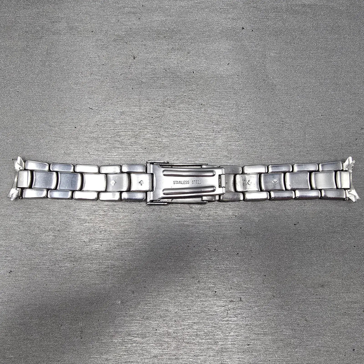 Fossil Bracelet 20mm stainless Steel Band Tri Folding Clasp7