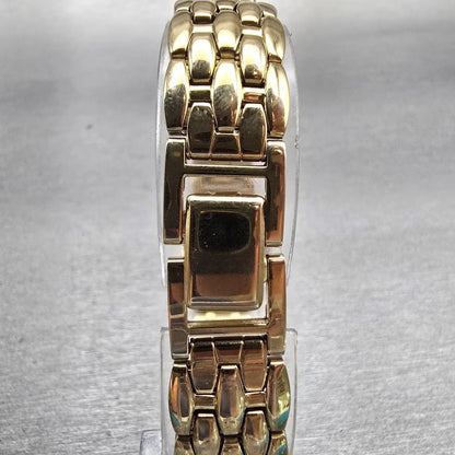 Seiko Watch Women 24mm White Dial Gold Tone Round 1N00-1E19 New Battery Vintage7