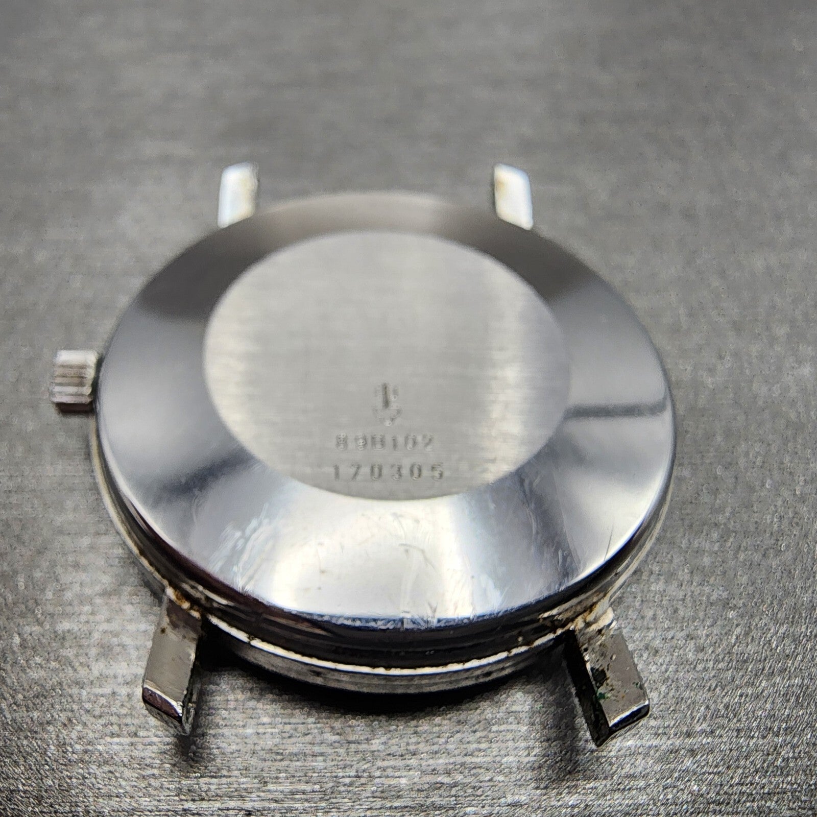 Corum Automatic Watch Men 36mm Woven Dial Steel Date 89B102 PARTS8