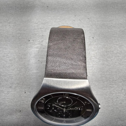 Skagen Watch Men 41mm Brown Dial Silver Tone Daydate Round SKW6116 New Battery4
