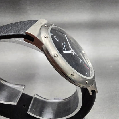 Skagen Slimline Watch Men 35mm Black Dial Titanium 530LTLB New Battery3