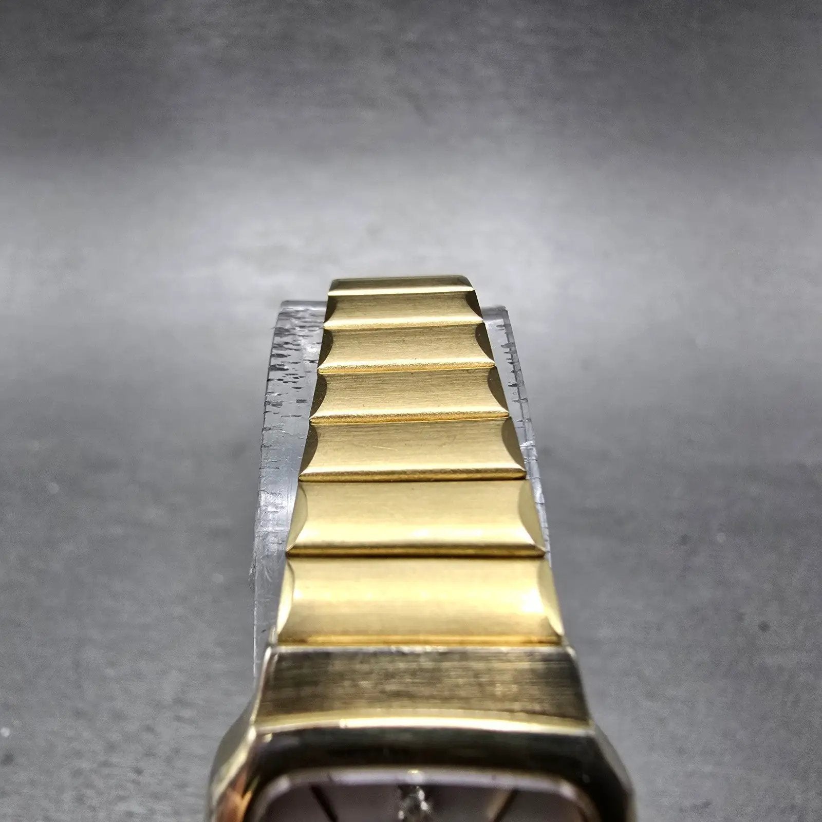 Junghans Noblesse Watch Women 19mm Silver Dial Gold Tone Rectangle New Battery4