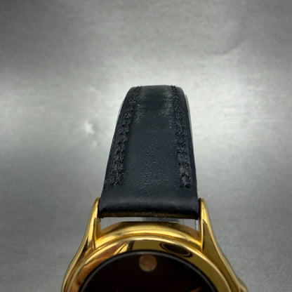 Movado Museum Watch Women 28mm Black Dial Gold Tone Round 87D1823 PARTS5