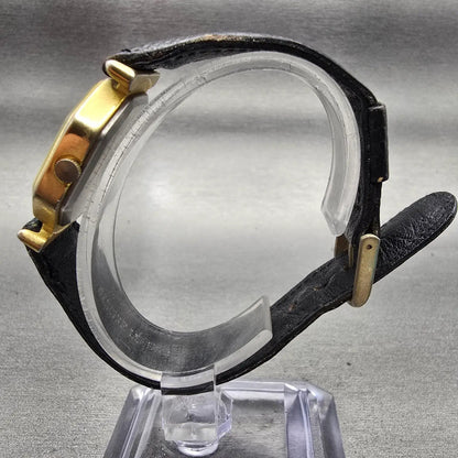 Citizen Q&Q Watch Women 28mm White Dial Gold Tone Octagon New Battery Vintage6