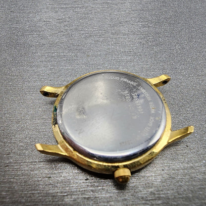 Movado Museum Watch Women 26mm Black Dial Gold Tone Round 87 E4 0814 New Batt8