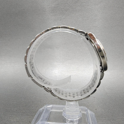 Seiko watch Women 24mm White Dial Two Tone Round V4011630 New Battery VTG8